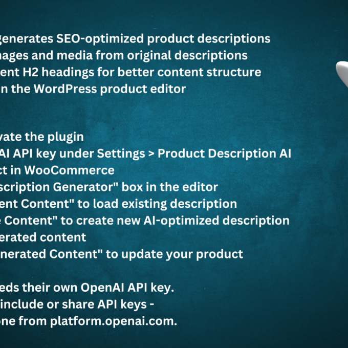 Smart AI Product Description Creator for WordPress & WooCommerce - Image 2