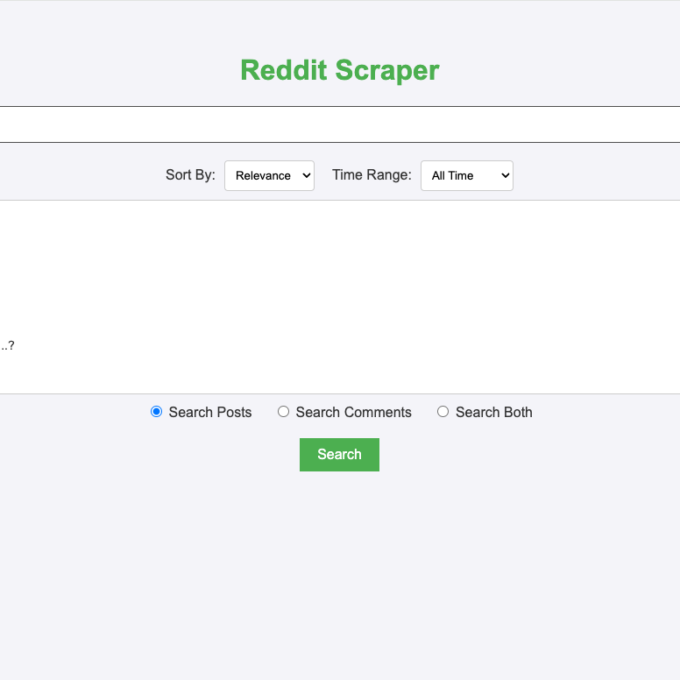 Reddit Scraper for Windows and Mac - Image 3