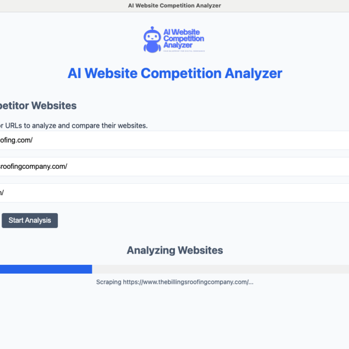 AI Website Competition Analyzer - Image 14