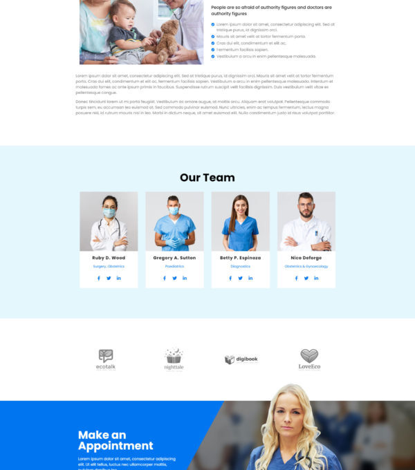 Medita Medical Service Elementor Template kit - Image 12