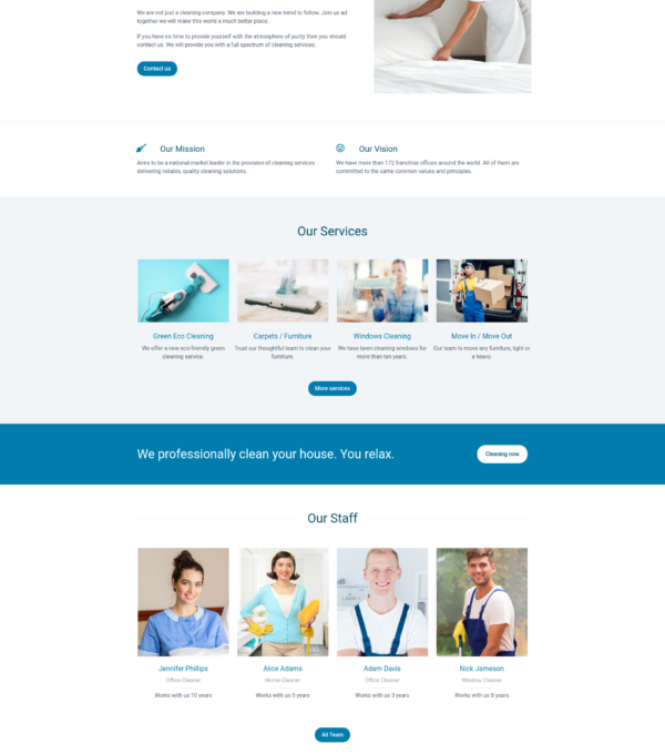 Dribo Cleaning Company Template kit for Elementor - Image 30