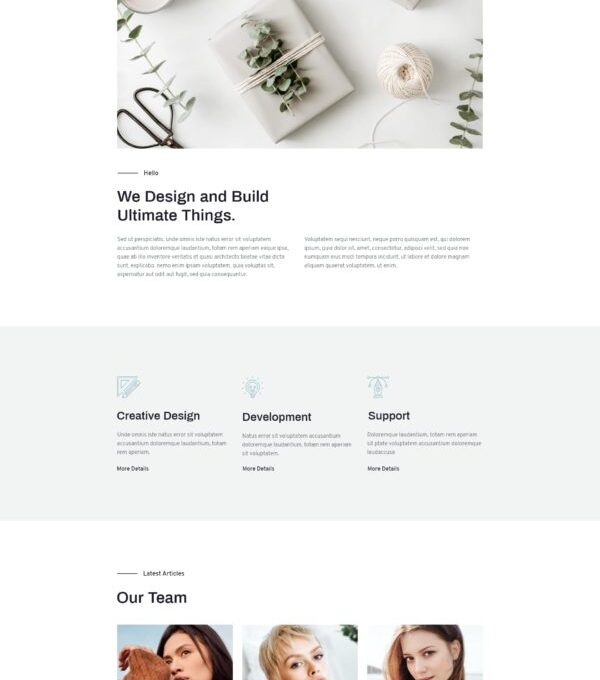 Quanzo Creative Portfolio Template kit - Image 39