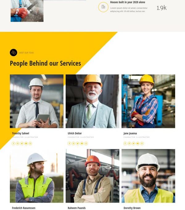 Quley Construction Engineering Elementor Template - Elementor Template Kit - Image 10