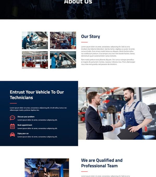 Reparo Car Service Elementor Template kit - Image 11