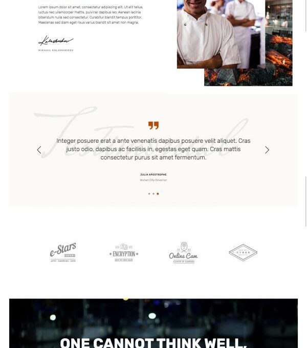 Thyme Restaurant Cafe Elementor Template kit - Image 14