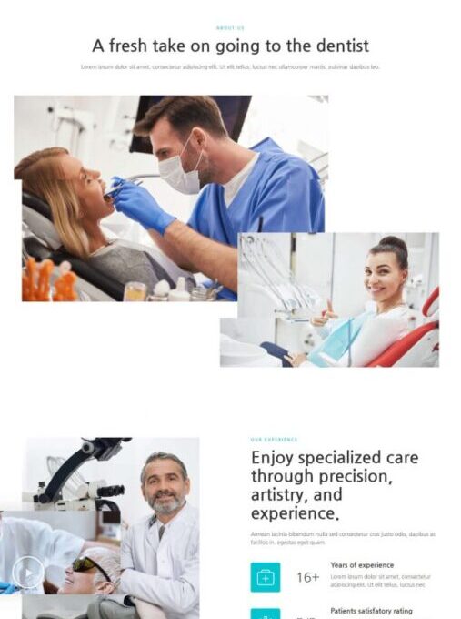 Urbandental Dentist Dental Clinic Template kit - Image 11