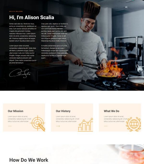 Bristol Food Delivery Catering Elementor Template - Elementor Template Kit - Image 10