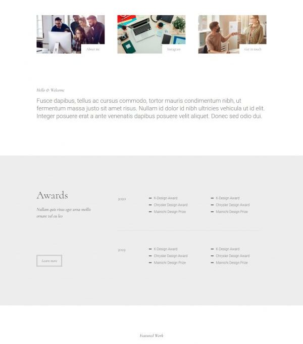 Noemi Creative Agency Portfolio Template kit - Image 12