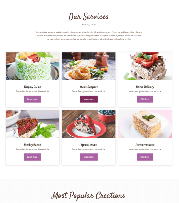 Cakeryshop Bakery Business Template kit - Image 15