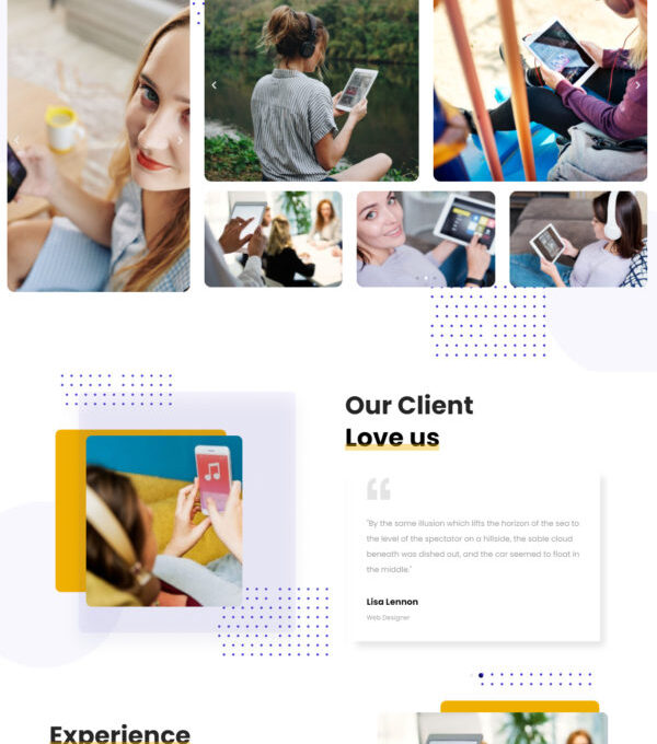 Agencykit Portfolio Elementor Template kit - Image 9