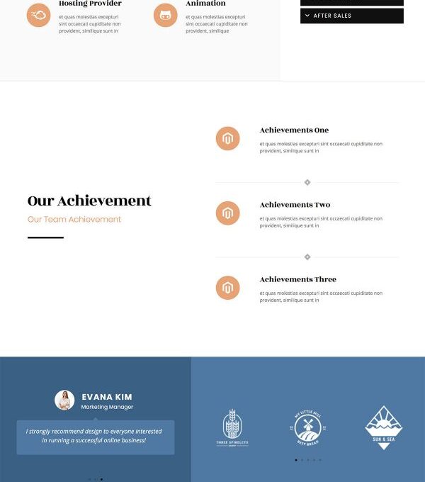 Space Creative Agency Template kit - Image 9