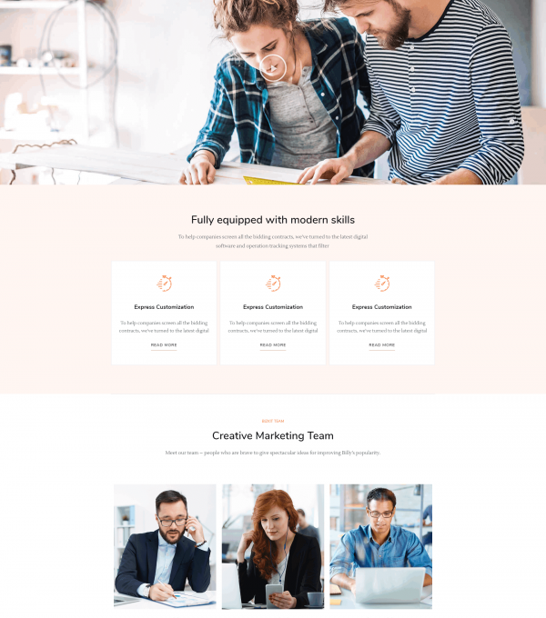 Bizkit Multipurpose Business Template kit - Image 12