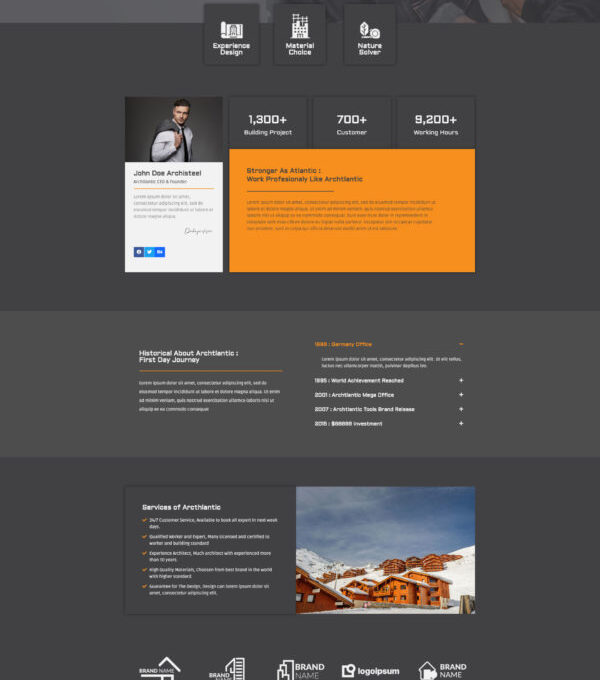 Archtlantic Construction Agency Elementor Template - Elementor Template Kit - Image 13