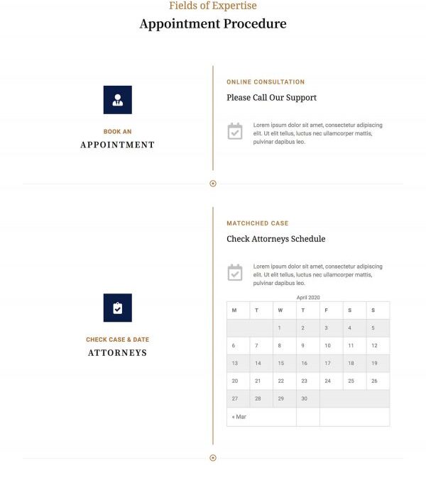 Legale Lawyer Law Firm Template kit - Image 6