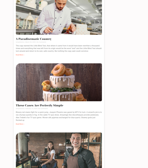 Bakekit Food and Cake Elementor Template - Elementor Template Kit - Image 22