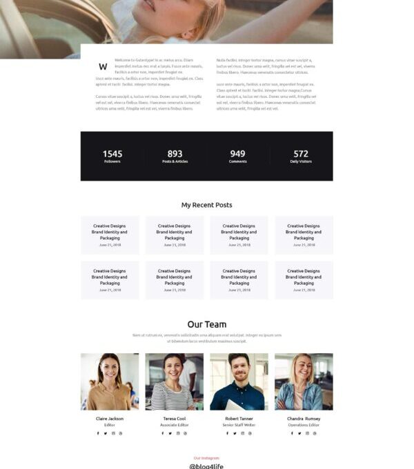 Blog4life Blog Magazine Elementor Template kit - Image 22