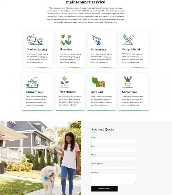 Bagaicha Landscape Gardening Elementor Template Ki - Elementor Template Kit - Image 9