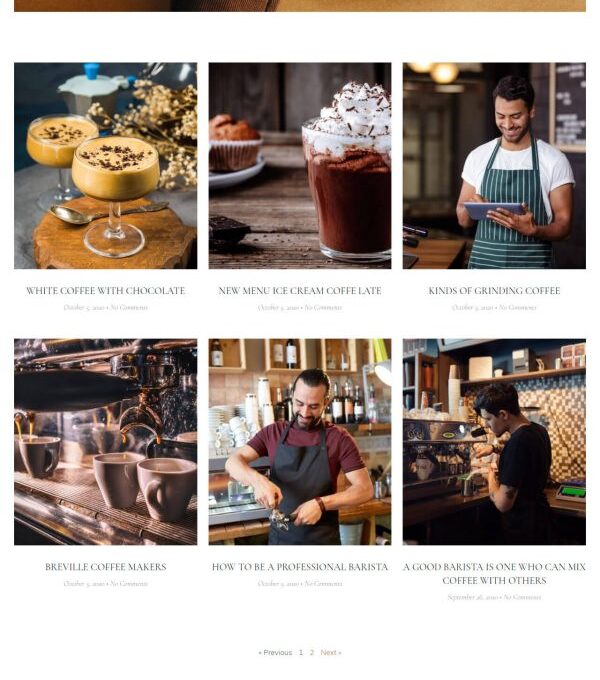 Siena Cafe and Coffee Shop Template kit - Image 8