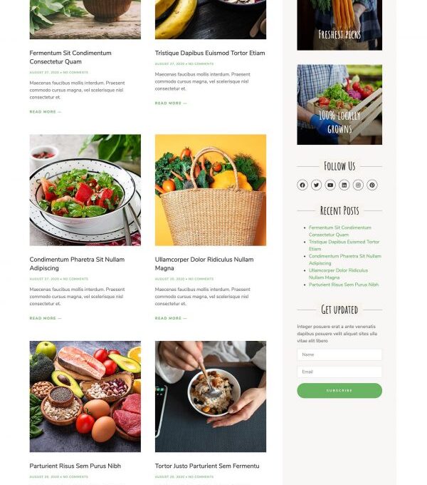 Allfresh Grocery Store Template kit - Image 18