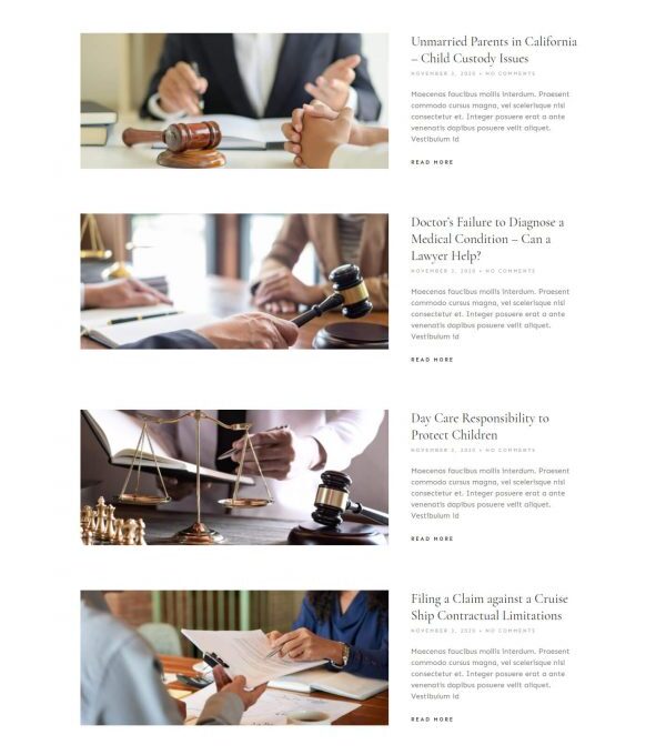 Defacto Lawyer Law Firm Elementor Template kit - Image 3