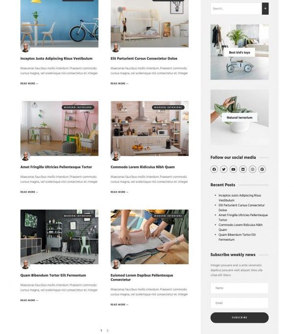 Dexor Furniture and Decor Shop Template kit - Image 15