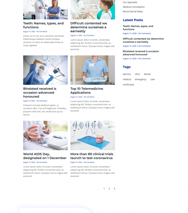 Dentino Dental Clinic Template kit - Image 10