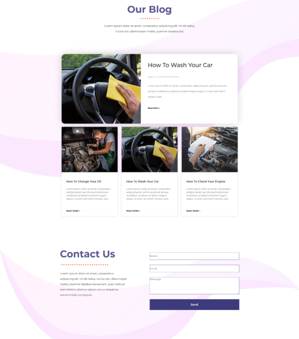 Autokar Auto Care Elementor Template kit - Image 4