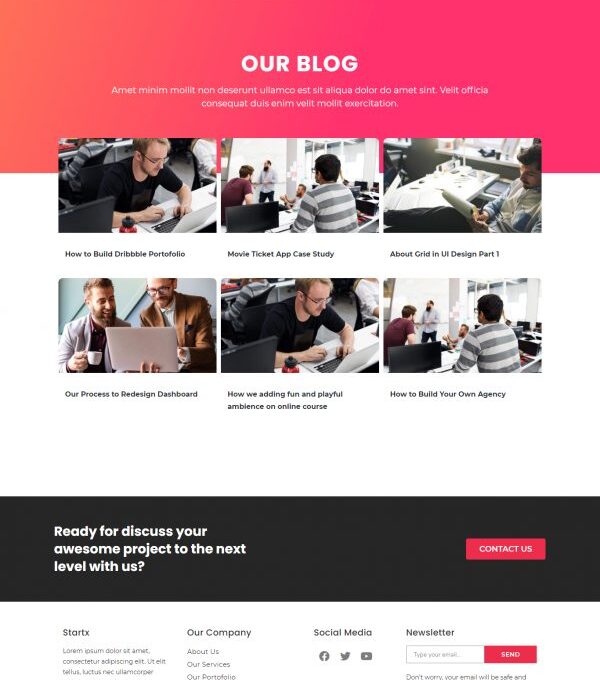 Startx Creative Agency Elementor Template kit - Image 4