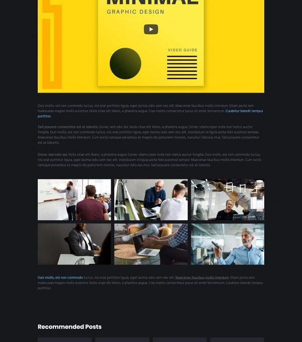 Raung Dark Style Business Template kit - Image 2