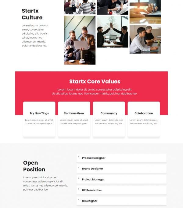 Startx Creative Agency Elementor Template kit - Image 7