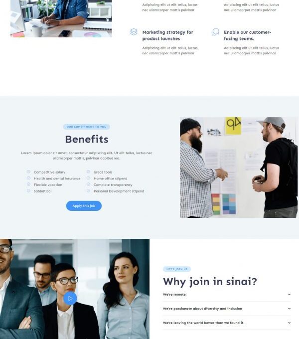 Sinai Saas and Web App Template kit - Image 3