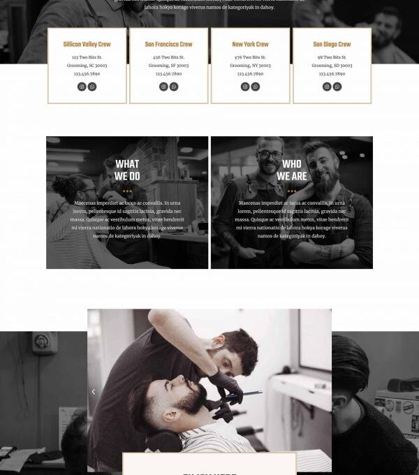 Chief Modern Barbershop Template kit - Image 12