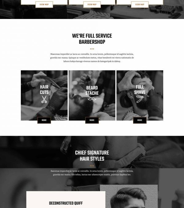 Chief Modern Barbershop Template kit - Image 10