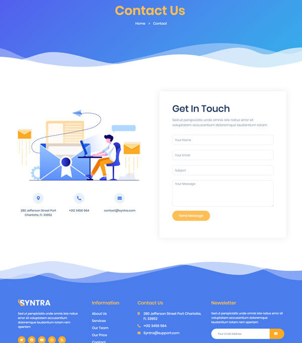 Syntra Seo Digital Marketing Agency Template kit - Image 5