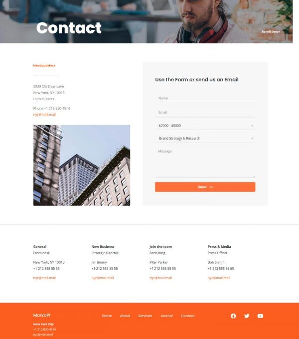 Markup Corporate Marketing Agency Elementor Templa - Elementor Template Kit - Image 12