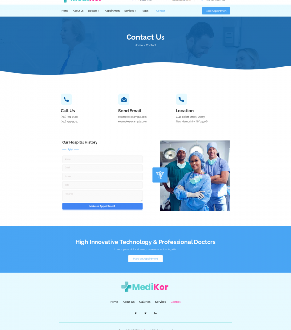 Medikor Medical Healthcare Elementor Template kit - Image 7