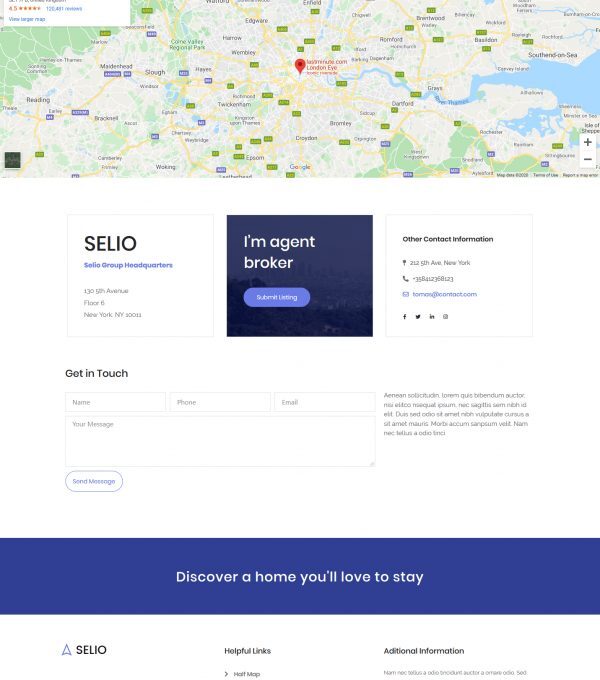 Selio Real Estate Directory Template kit - Image 5