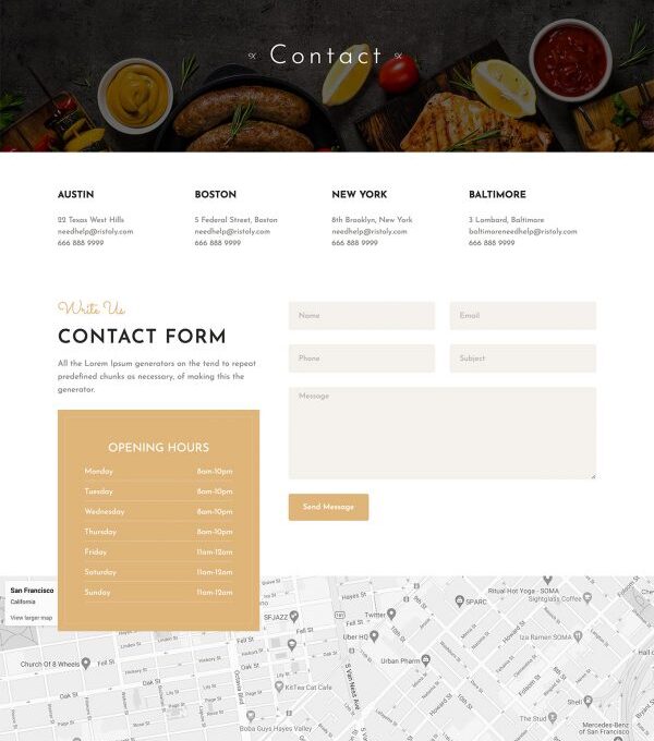 Ristoly Restaurant Template kit - Image 5