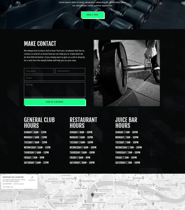 Crossgym Gym Fitness Elementor Template kit - Image 9