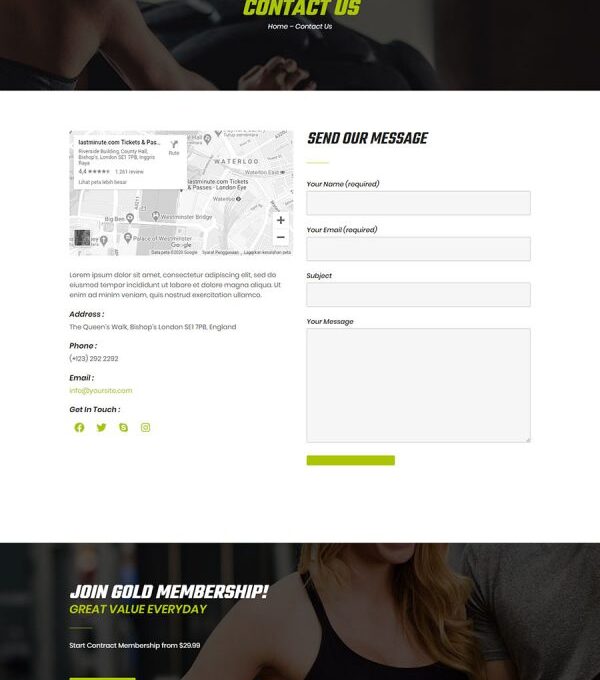 Fitx Fitness Gym Template kit - Image 4