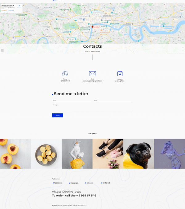 Proto Photographer Portfolio Template kit - Image 24