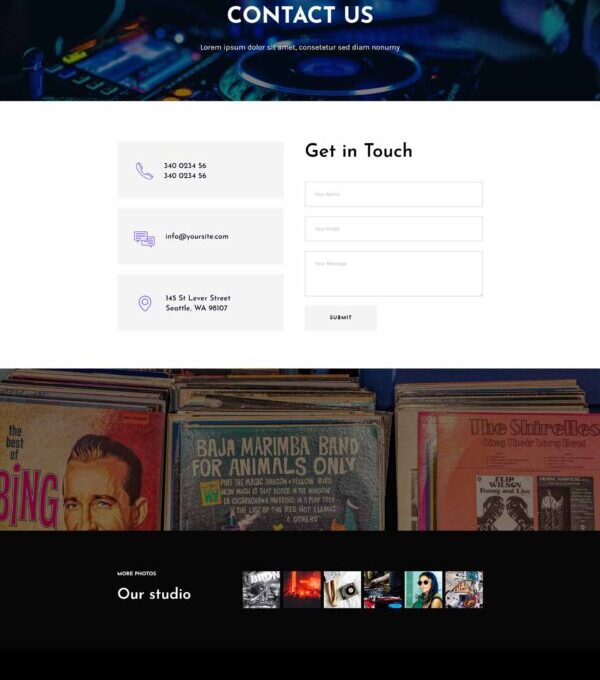 Rareradio Music Streaming Elementor Template kit - Image 31