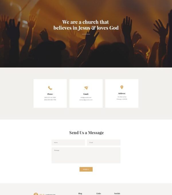 Holy Church Charity Template kit - Image 7