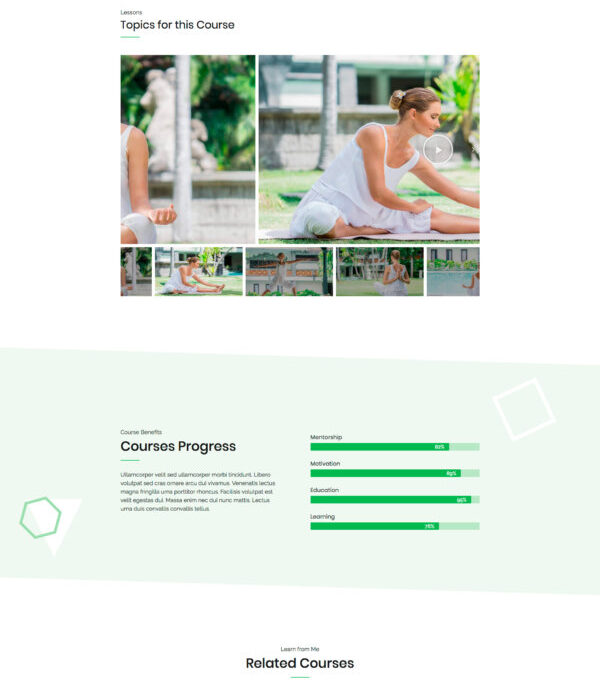 Auriga Health Coach Yoga Mentor Elementor Template - Elementor Template Kit - Image 11