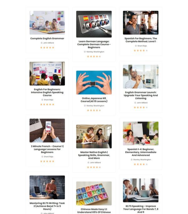 Courso Online University Courses Elementor Templat - Elementor Template Kit - Image 3