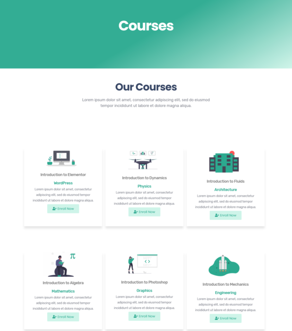 Tutoria Education Online Courses Elementor Templat - Elementor Template Kit - Image 4