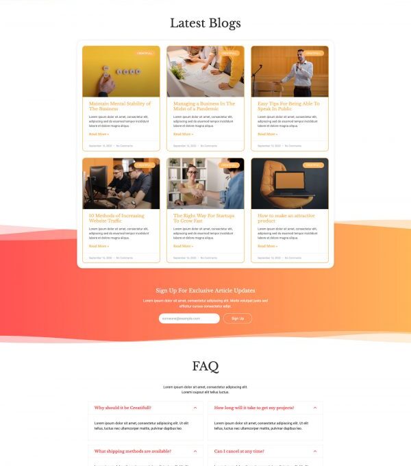 Creatifull Creative Agency Elementor Template kit - Image 6