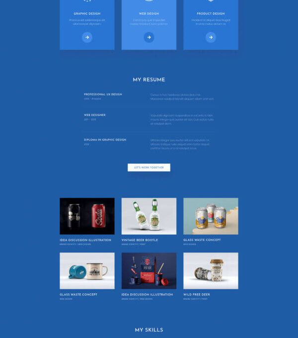 Wasat Creative Portfolio Template kit - Image 2