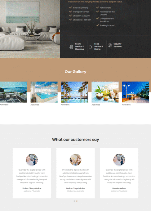 Mendoz Hotel Travel Template kit - Image 2