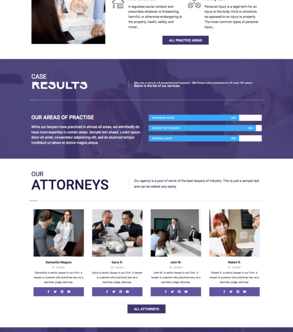 Venexy Lawyer Elementor kit - Elementor Template Kit - Image 2